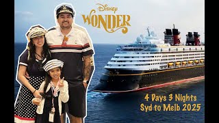 Our first time at Disney Wonder Cruise sailing across Australia for 3 nights || 004