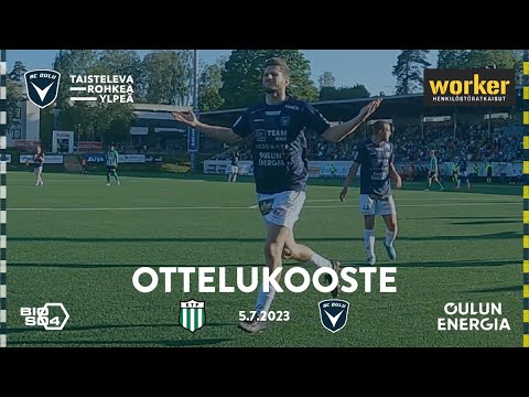 Worker ottelukooste KTP - AC Oulu 5.7.2023 (Suomen Cup)