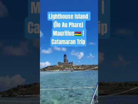 Catamaran to an Abandoned Lighthouse | Mauritius' Best Kept Secret #MauritiusTravel #Ocean #Hidden