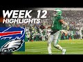 Bills vs Eagles | 2023 Week 12 Highlights