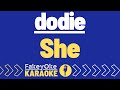 dodie - She [Karaoke]