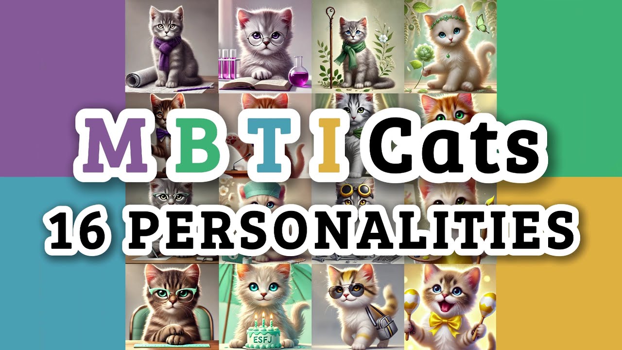[Full ver.] MBTI Cats - Find Your Type!