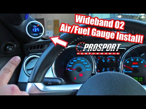 How to Install a Wideband O2 Gauge in your Car! (ProSport Gauges)