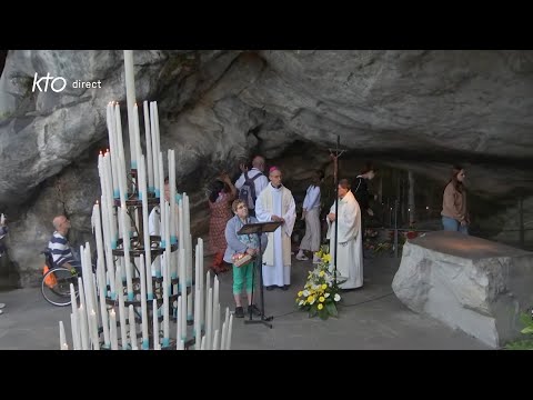 Chapelet du 23 mai 2023 à Lourdes