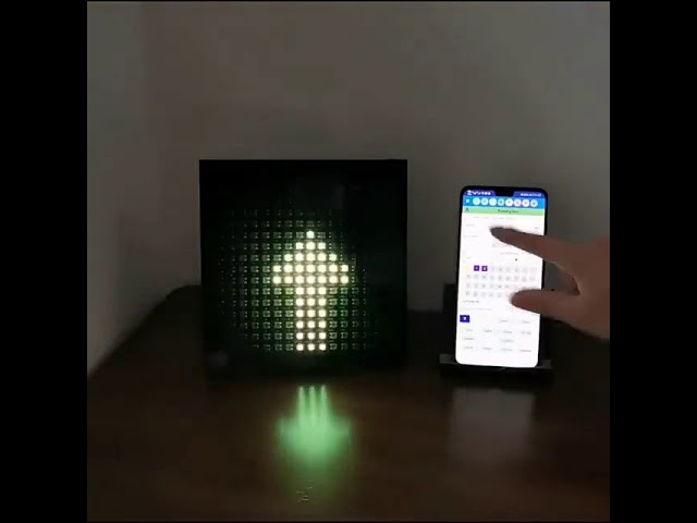 Vídeo relacionado con Módulo de Matriz LED 16x16 con Luz Roja, Compatible con, para Visualización de Patrones y Caracteres, Módulo de Display de Puntos LED