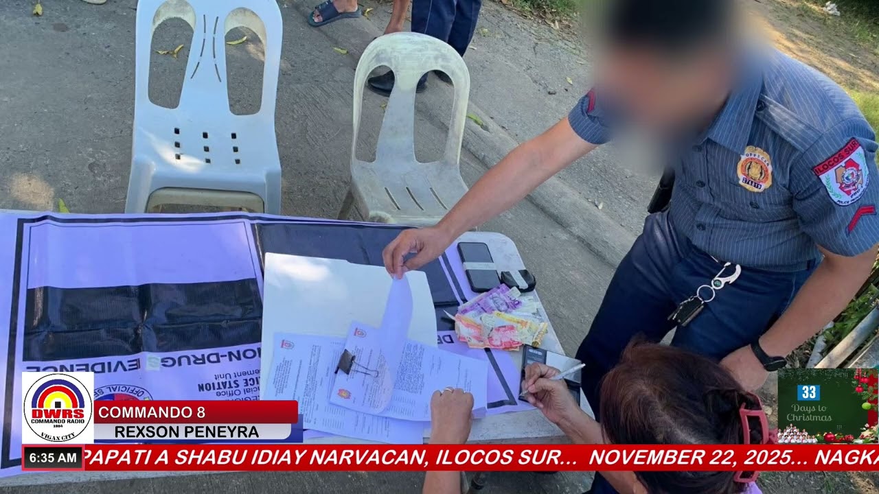 MAYSA A MISTER NATILIWAN TI NASUROK LIMA GRAMO TI MAPAPATI A SHABU IDIAY NARVACAN, ILOCOS SUR