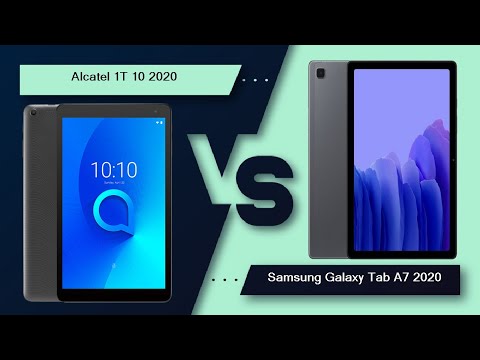 Alcatel 1T 10 2020 Vs Samsung Galaxy Tab A7 2020 - Full Comparison [Full Specifications]