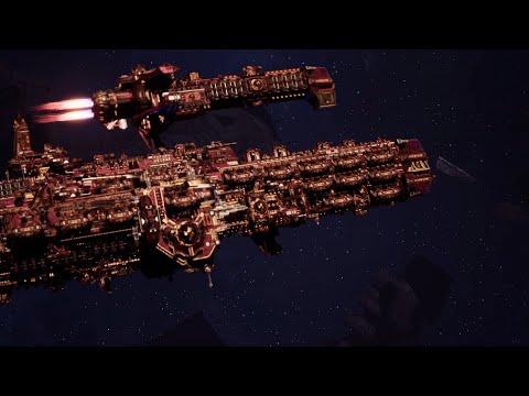 Skalgrim Mod 2021: Omnissiah - Adeptus Mechanicus vs Orks - Battlefleet Gothic Armada 2