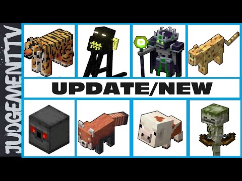 Uncover all NEW mobs in Minecraft 1.17 Update!