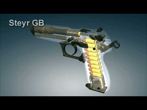 Steyr GB pistol. How it works | 3dGun