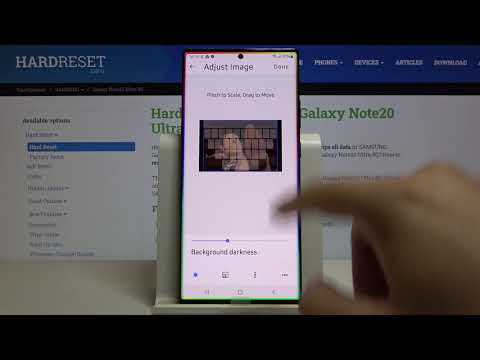 How to Customize Keyboard Theme with Picture in SAMSUNG Galaxy Note 20 Ultra