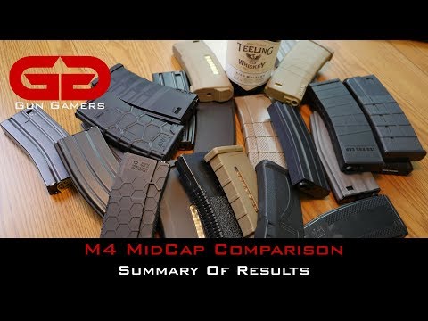 An In Depth Comparison of Airsoft M4 MidCap Magazines