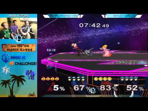 SNS - COG MVG Mew2King (P1) + vidjogamer (P3) vs darkrain (P2) + Dart! (P4) - Doubles Winners Semis