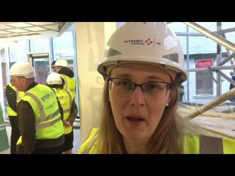 University of Cumbria - Cat Smith MP visits new teaching block
