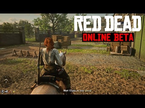 RED DEAD REDEMPTION 2 Online Beta STORY MODE Gameplay Walkthrough Part 1 [1080p HD]