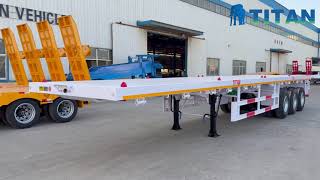 Semi-remorque plateforme Titan neuf | Image 4 - Autoline