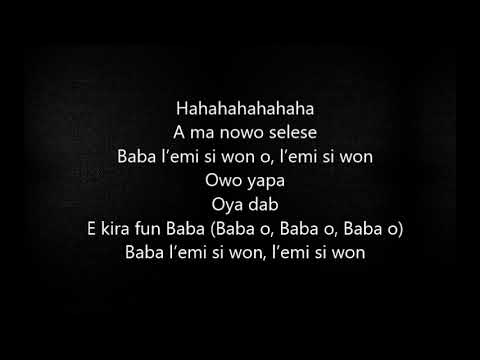 DJ Spinall ft Kizz Daniel - BABA (Lyrics)
