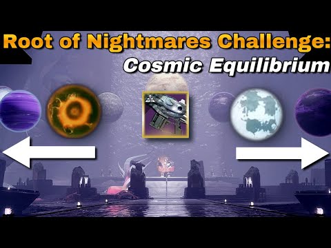 Root of Nightmares 3rd Encounter "Cosmic Equilibrium" Challenge | Destiny 2 Guide (Normal/Master)