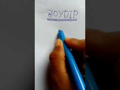 JOYDIP name brand logo make #logodesign #brand #viral #shorts