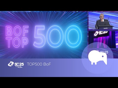 SC25 TOP500 Birds of a Feather Session