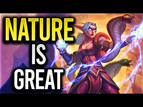 NATURE IS SO STRONG! NEW BUILD | Hearthstone PVP Mercenaries Gameplay | Nature Comp Guide