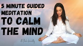 5 Minute Meditation to Calm the Mind
