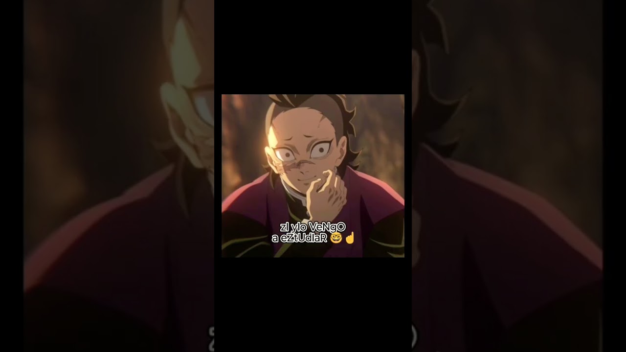 \\A ke vienes a la escuela? ☝️🤓// #demonslayer #mitsurikanjori #anime