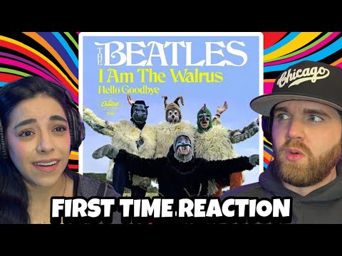The Beatles - I Am The Walrus | We have so many QUESTIONS!  | First Time Reaction