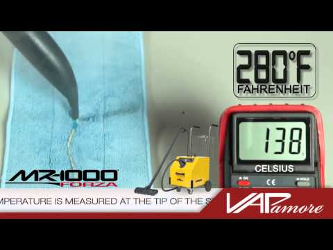 Vapamore MR-1000 Forza Steam Temperature Test