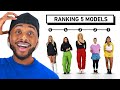 Ranking 5 Models By Attractiveness