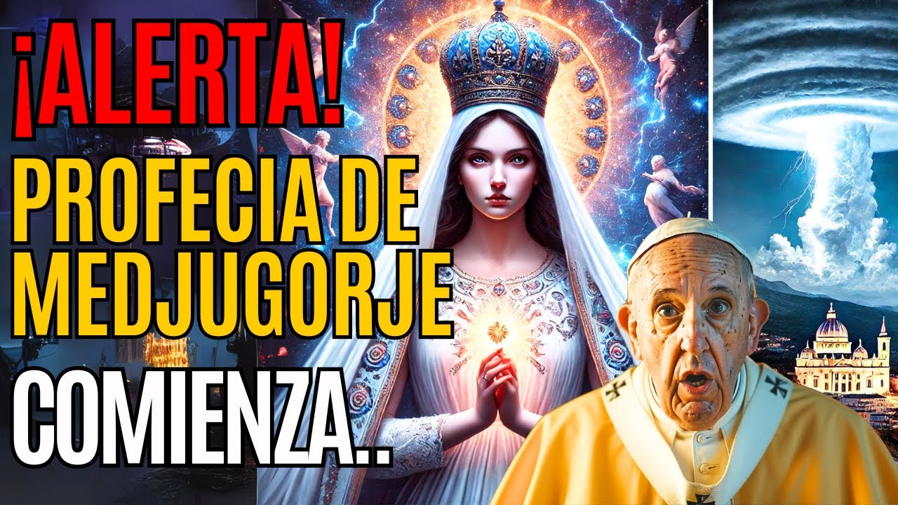 ¡SEÑALES CLARAS! La Profecía de Medjugorje Comienza y el Papa Está Preocupado