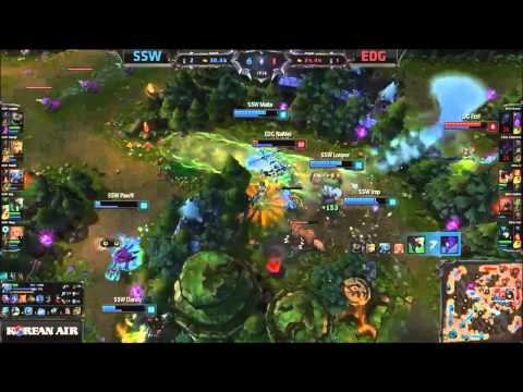 Samsung White shows no mercy (SSW vs EDG)