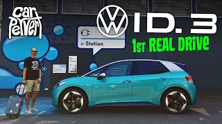 Driving VW&#39;s first all-new electric car - what is the Volkswagen ID.3 really like? // Jonny Smith