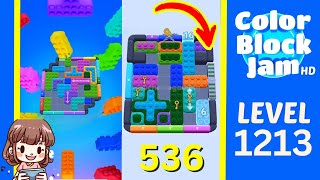 Soluzione del Livello 1213 di Color Block Jam