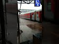 Heavy Rain Fall In Ujjain Platform Scene