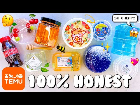 Temu Slime Testbericht 📦 Günstige Slimes für 2 $? Sind sie ihr Geld wert?