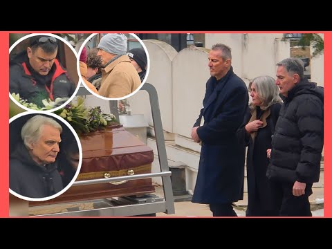 SAHRANA MIKA ALEKSIC DULE SAVIC NOSI SANDUK, VUK KOSTIC PLAČE 