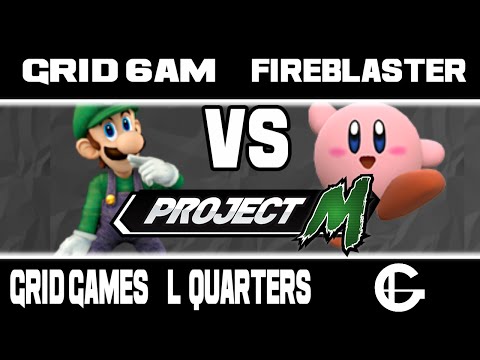 GRID 6AM (Luigi) VS Fireblaster (Kirby) | Grid Weekly Losers Quarters
