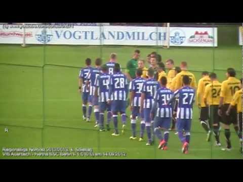 VfB Auerbach - Hertha BSC Berlin II 1:0 (0:0), Regionalliga Nordost 2012-2013 am 14.09.2012
