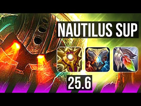 NAUTILUS & Lucian vs SENNA & Kai'Sa (SUP) | KR Master | 25.6