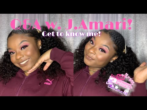 My First Q&A : Getting to know J.Amari🦋 #Q&A