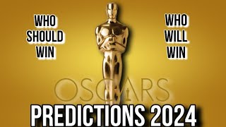 Oscar Predictions: Who Should/Will Win 2024