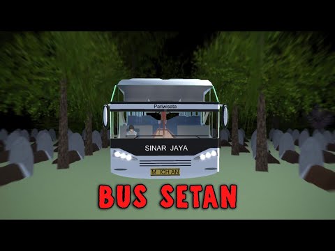 BUS SETAN || HORROR MOVIE SAKURA SCHOOL SIMULATOR