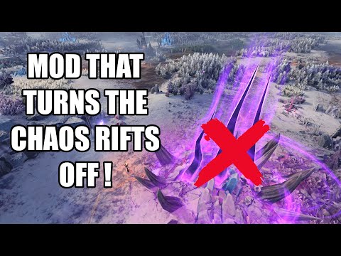 New Mod That Removes the Chaos Rifts in Total War: Warhammer 3
