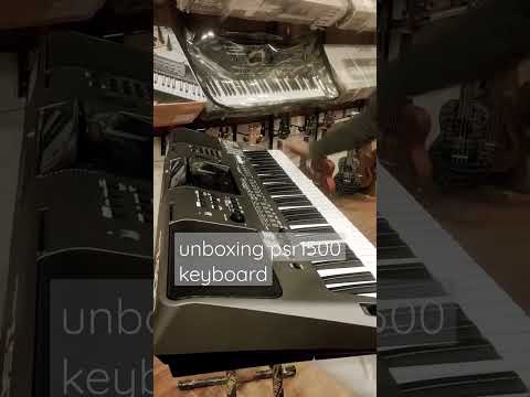 Unboxing psr 1500 keyboard| Yamaha