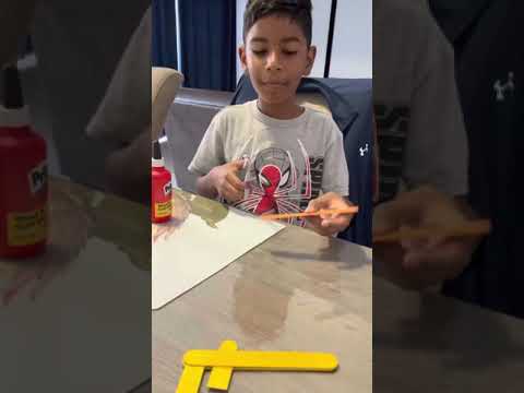 How to make a ice cream stick Gun