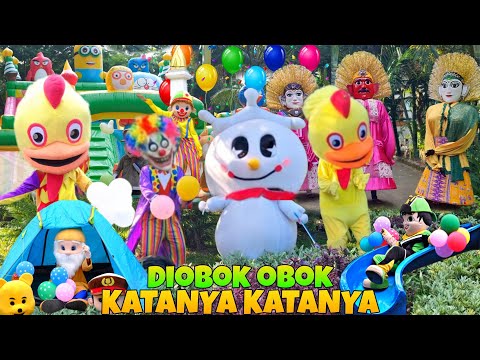 BADUT LUCU DAN ONDEL ONDEL JOGET 🩷 LAGU DIOBOK OBOK & KATANYA KATANYA NEW REMIX 2025