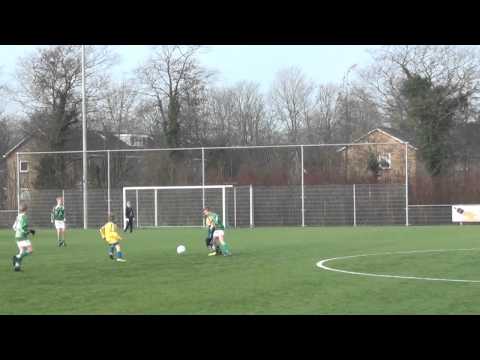 Zeerobben E1 - Sc Franeker E2; kruisfinale Wintercup 2012 gespeeld 28 januari 2012