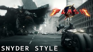 Batman Motorcycle Chase - Zack Snyder Style (The F