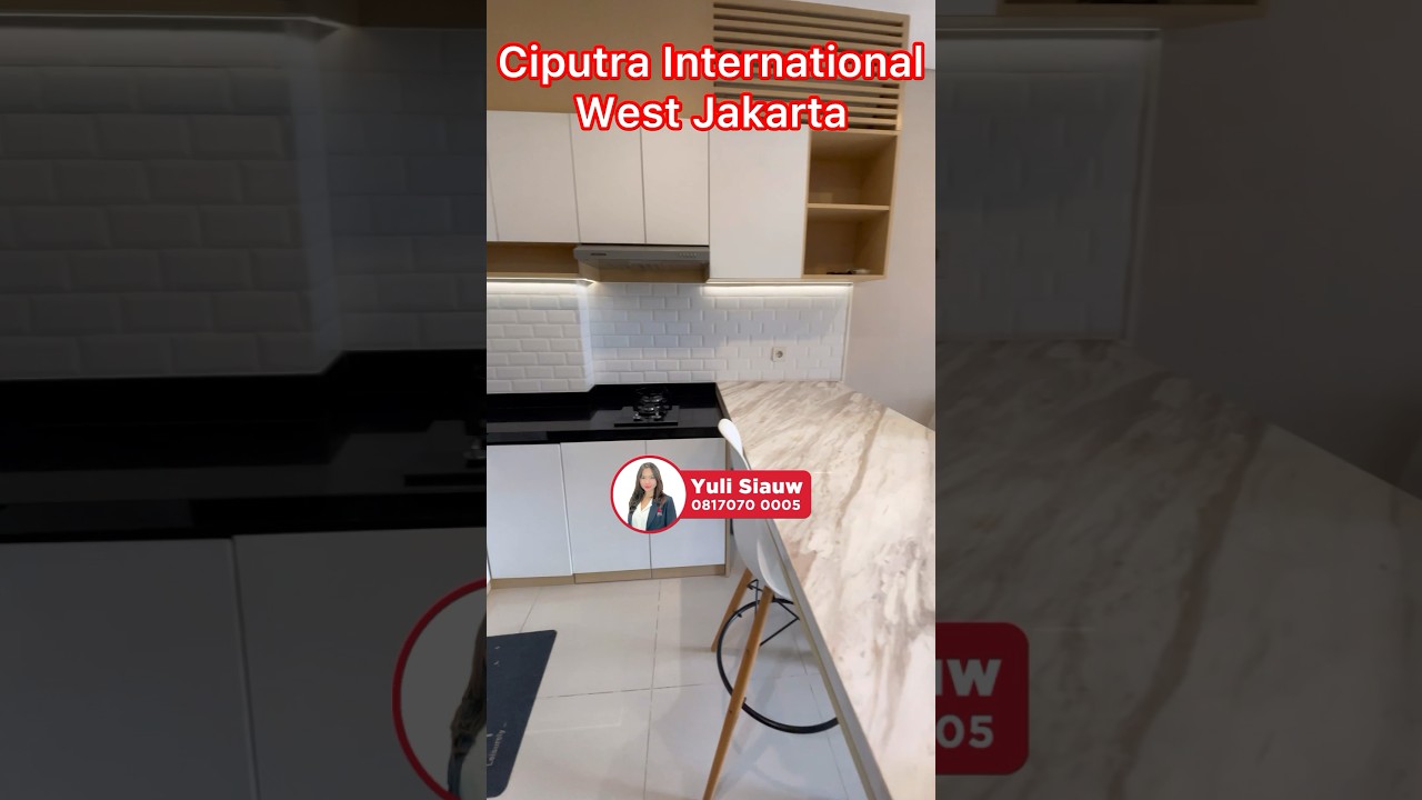 Apartement Siap Huni Murah Ciputra International Puri 1 BR Furnished Bagus